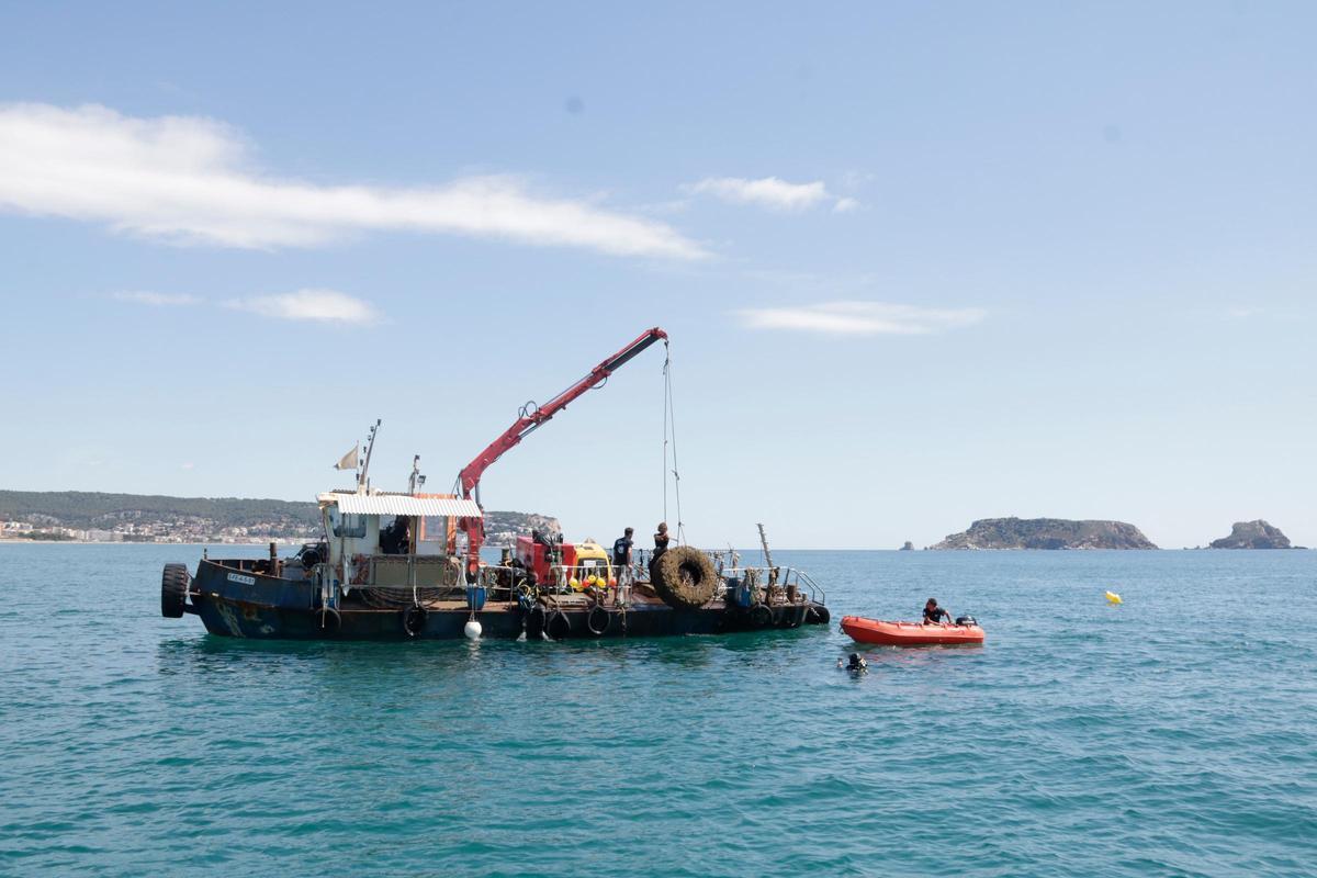 Aliança per treure residus del mar a l'Estartit i a la desembocadura del Ter