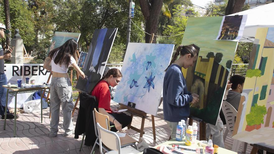 Más de 30 centros educativos toman l&#039;Albereda de Xàtiva