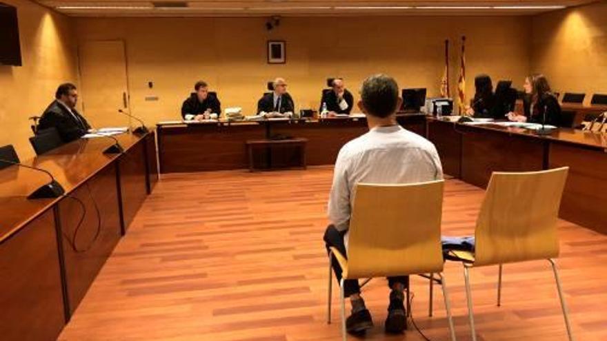 L&#039;acusat va ser jutjat ahir a l&#039;Audiència de Girona.