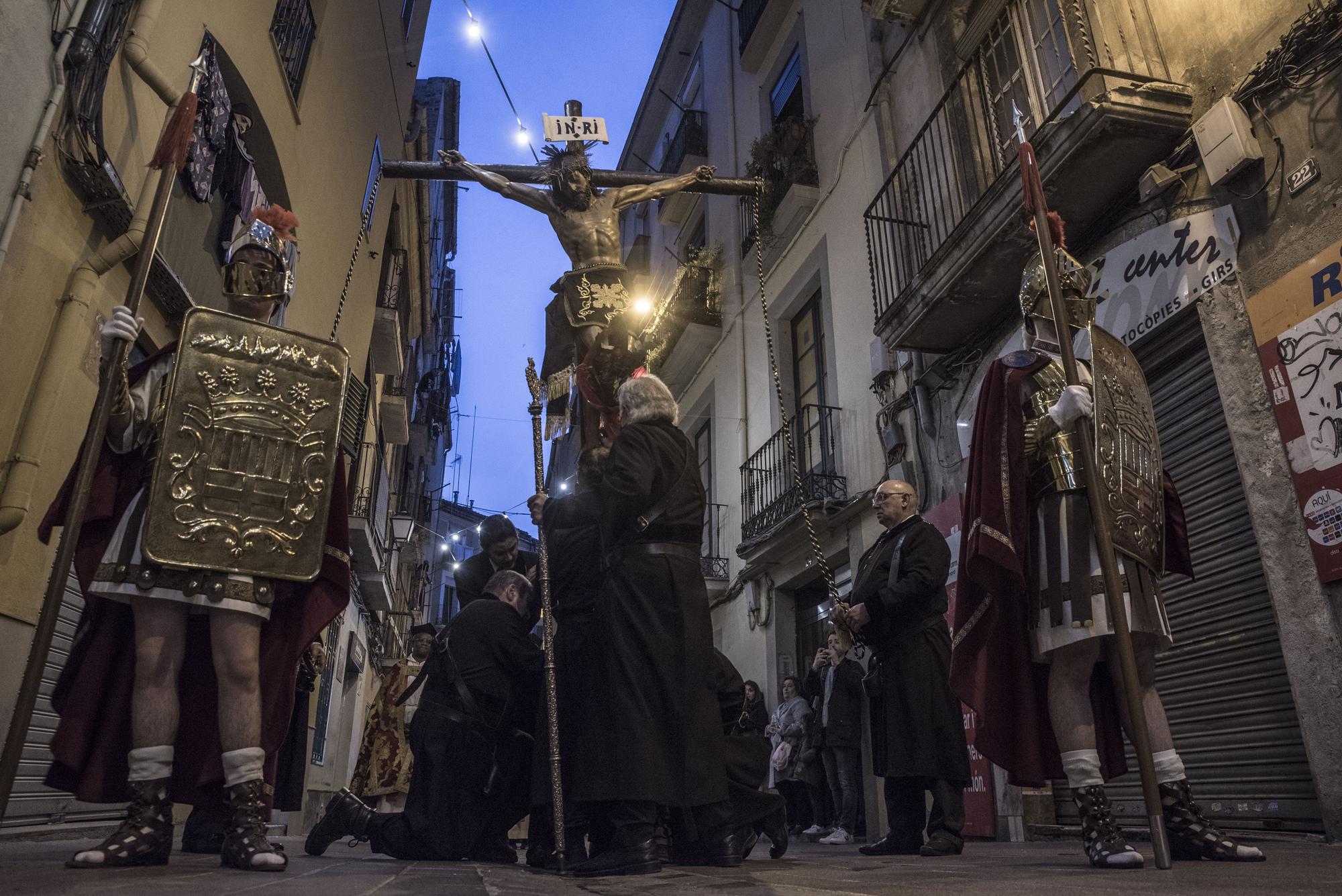 La processó del silenci torna a Manresa