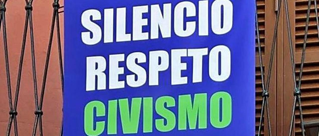 Silencio, respeto, civismo