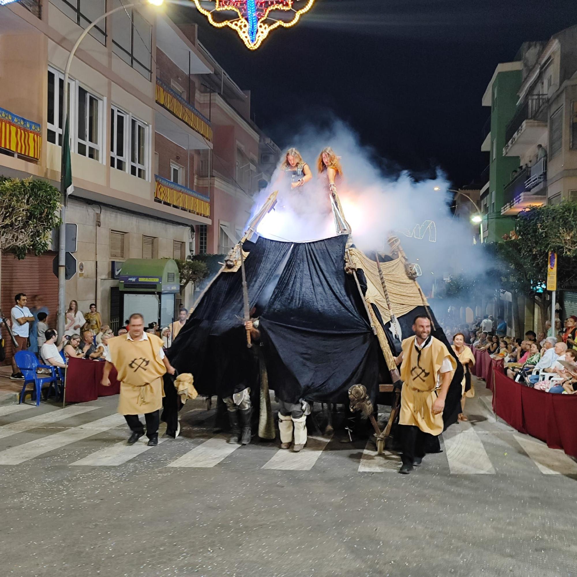 La Entrada Mora invade Agost