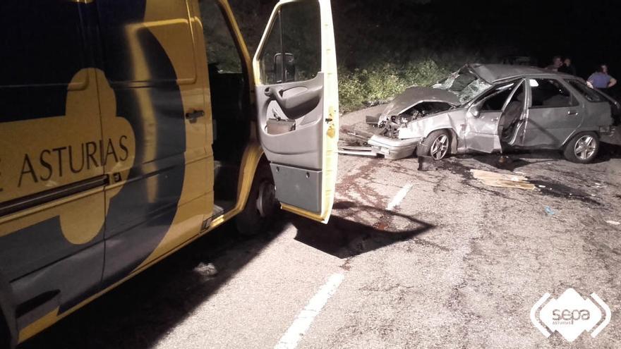 Accidente de tráfico en Caso