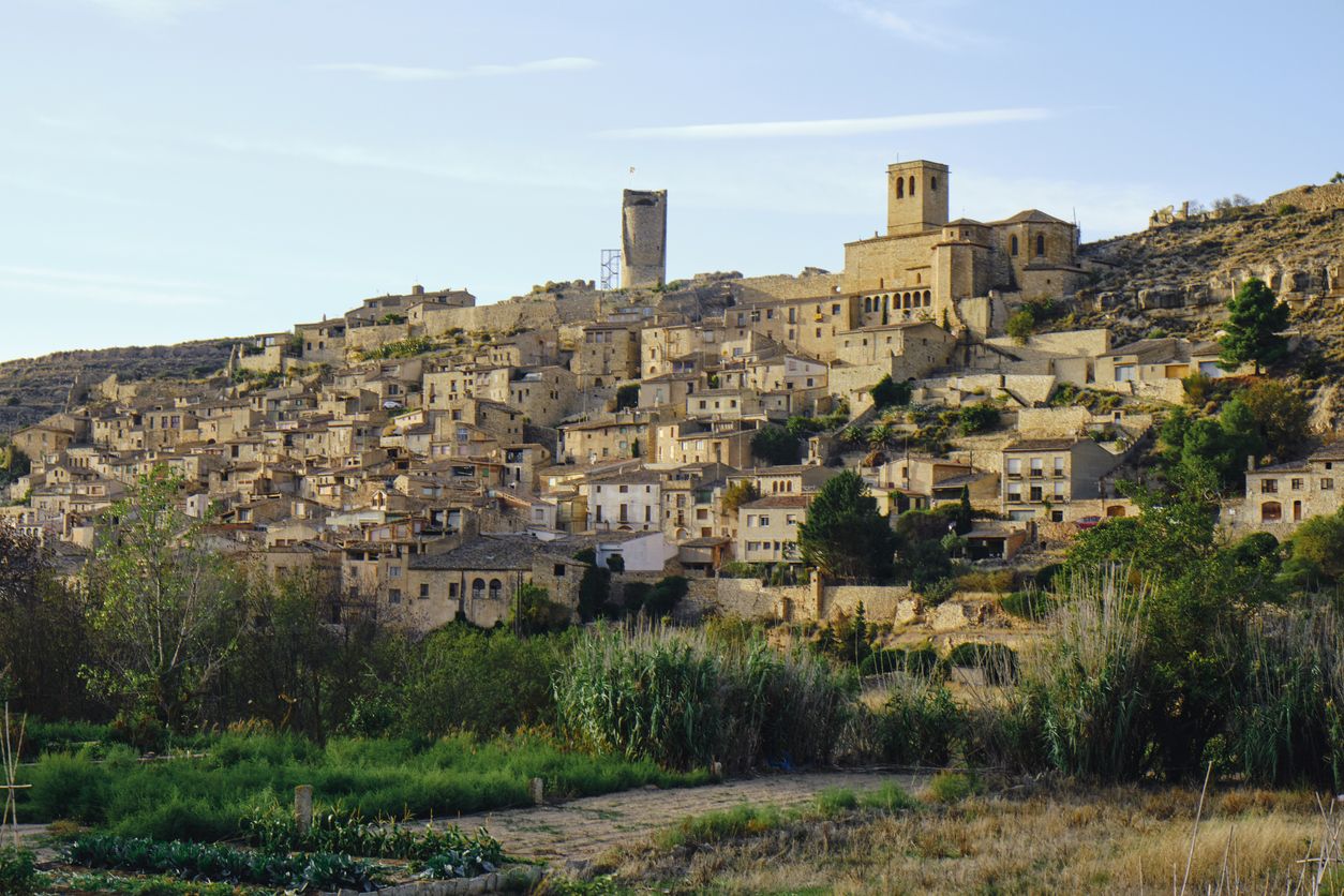 El pueblo de Guimerà, en Lleida
