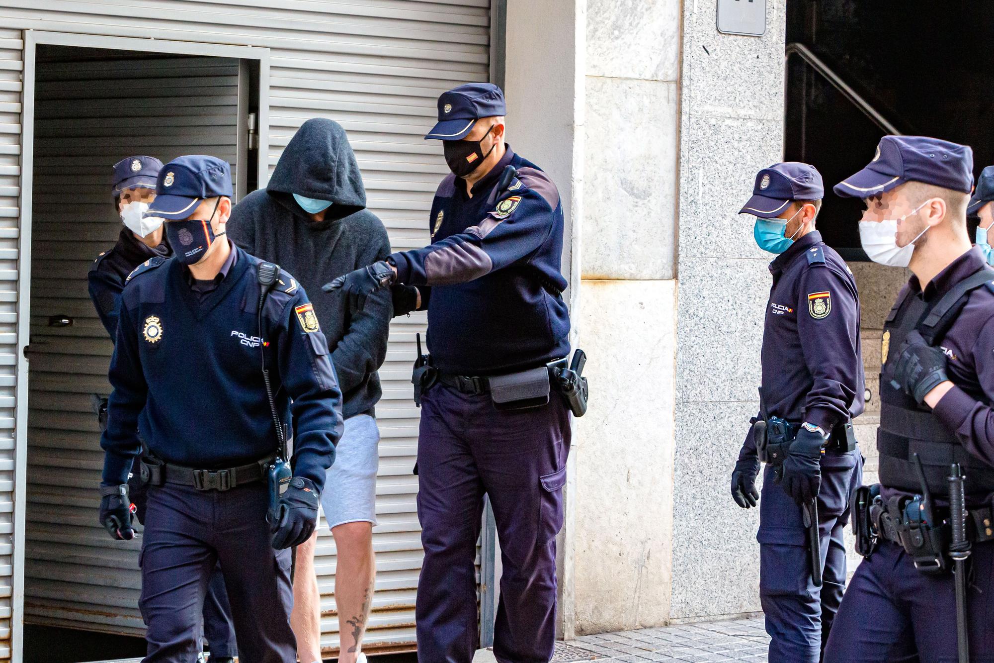 Golpe en Altea, Finestrat y Alicante a una red de blanqueo de dinero de la mafia rusa