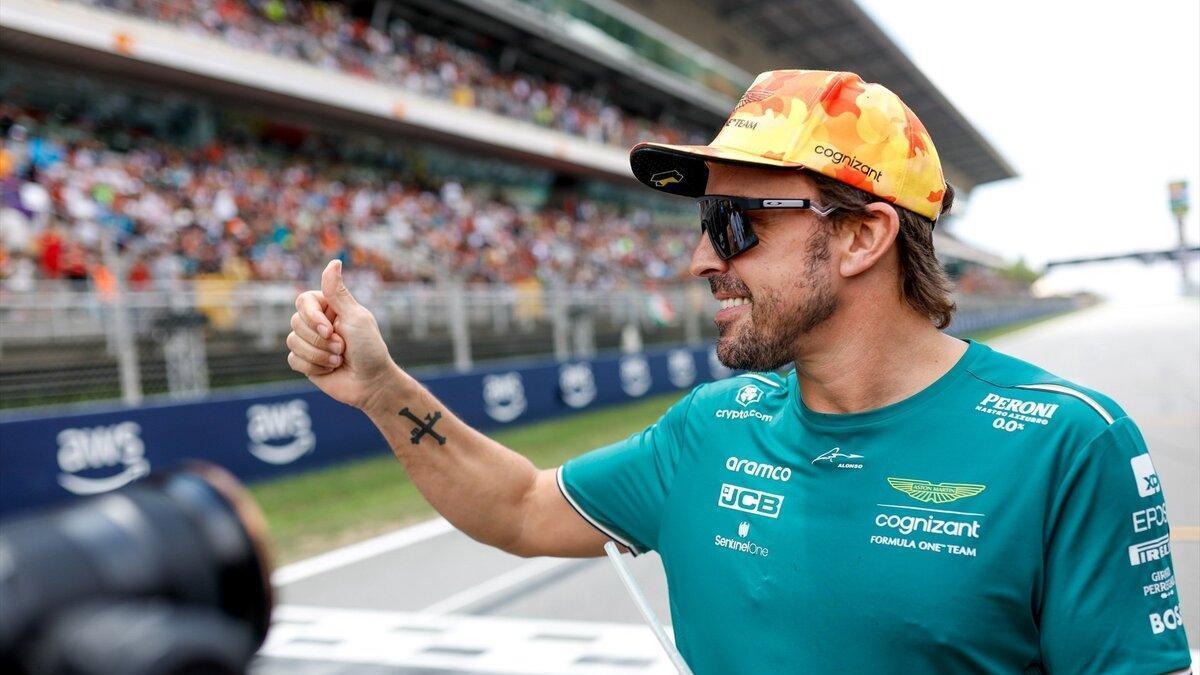 Fernando Alonso, en su primera temporada con Aston Martin F1.