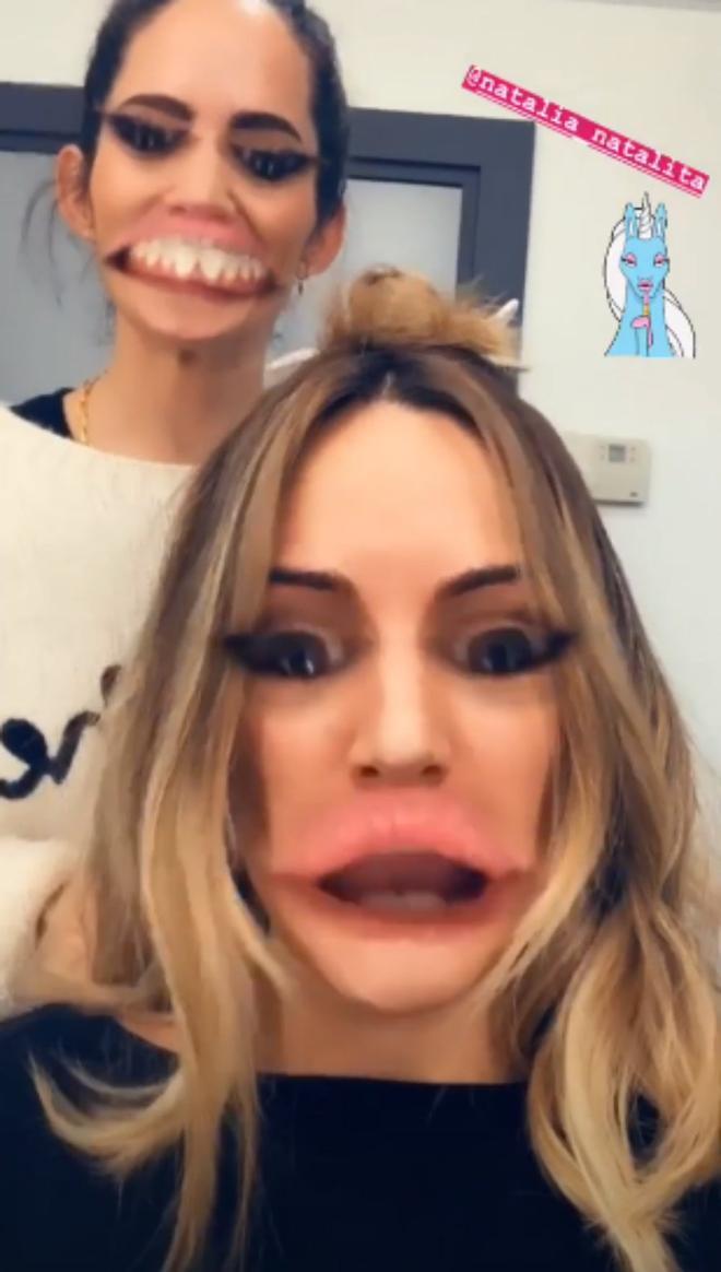 Edurne pasa por chapa y pintura bien de filtro