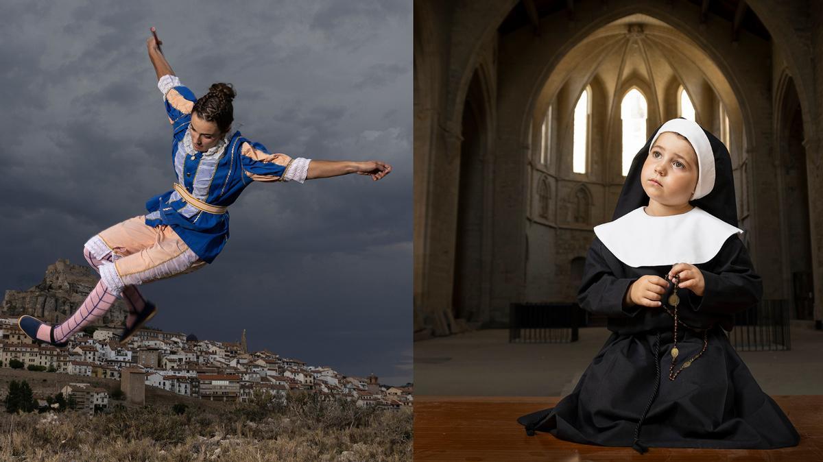 El Sexenni es una fiesta que Morella celebra en honor a la Virgen de Vallivana del 17 al 27 de agosto cada seis años, y los habitantes la preparan un año antes adornando las calles.