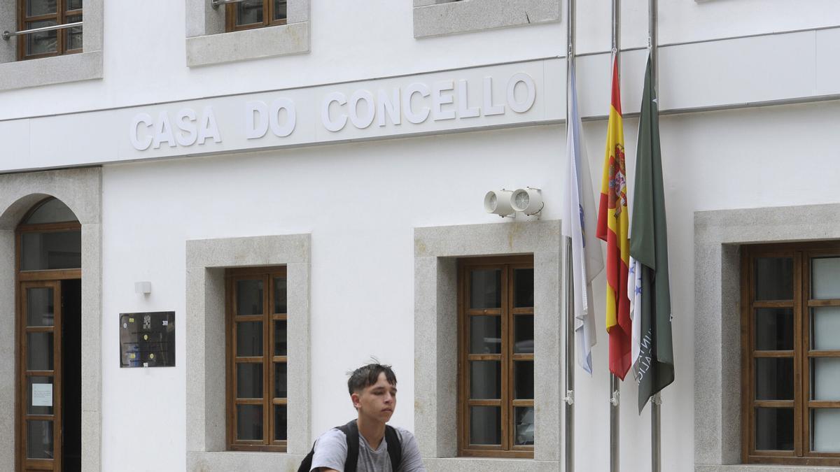 Fachada del consistorio de Silleda.