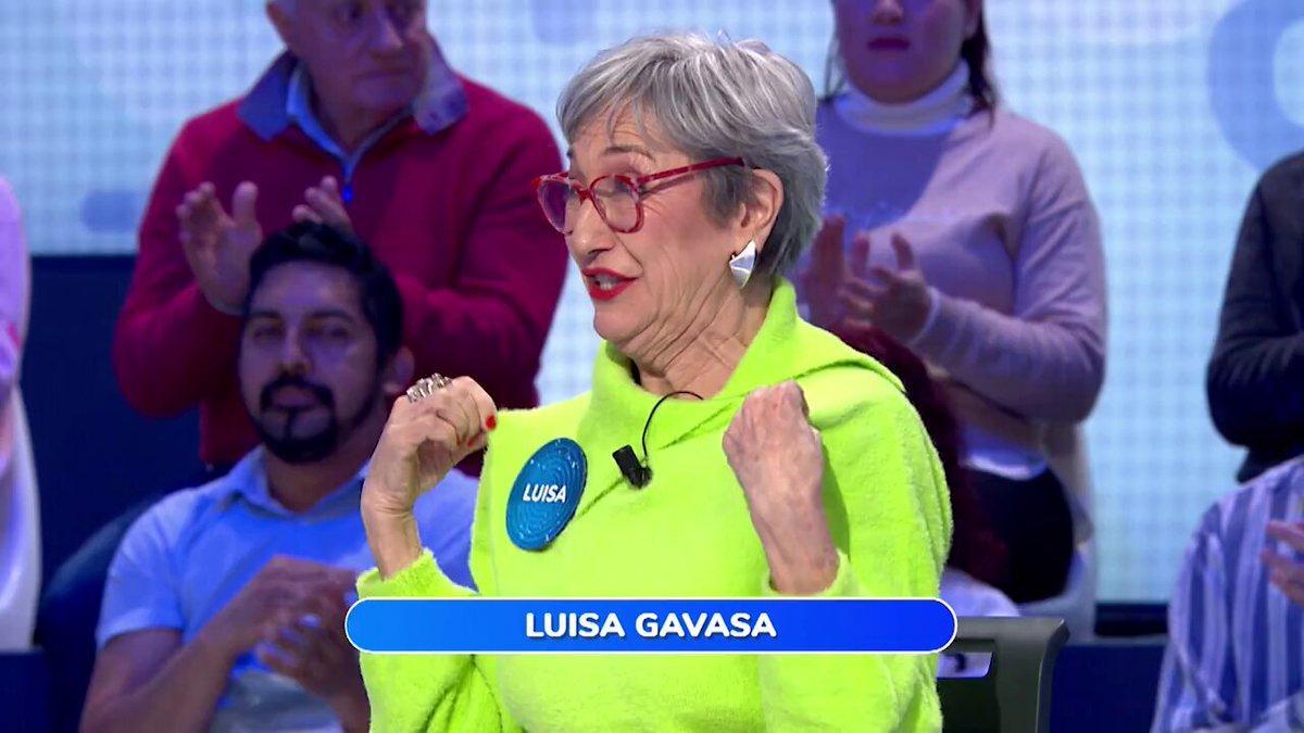 Luisa Gavasa en Pasapalabra
