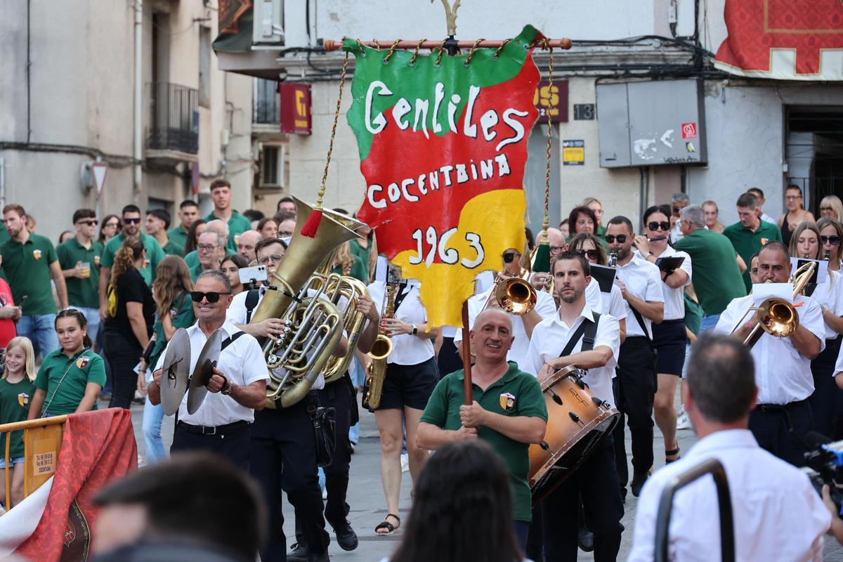 Imágenes del pistoletazo de salida de las Fiestas de Moros y Cristianos de Cocentaina