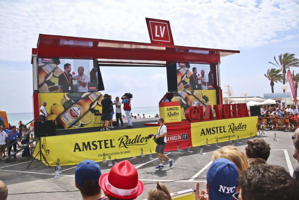 Pasión por La Vuelta en la costa alicantina