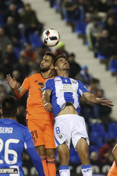 Las mejores imágenes del Leganés - Valencia CF