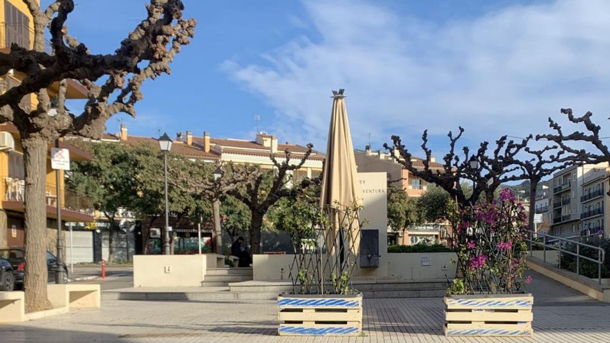 La plaça Pep Ventura. | EMP