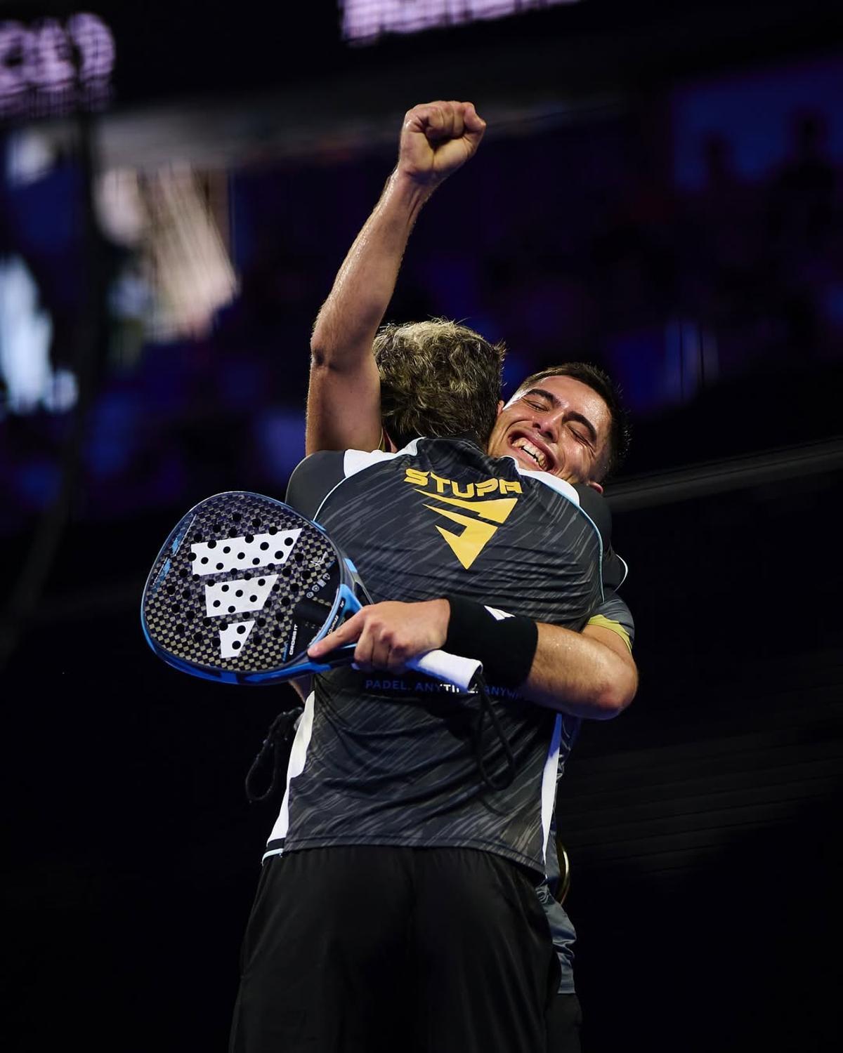 Arce y Stupa en el torneo del Málaga P1 2025.