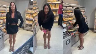 Una influencer se hace viral con este antihigiénico reto: quitarse las bragas y dejarlas en lugares públicos