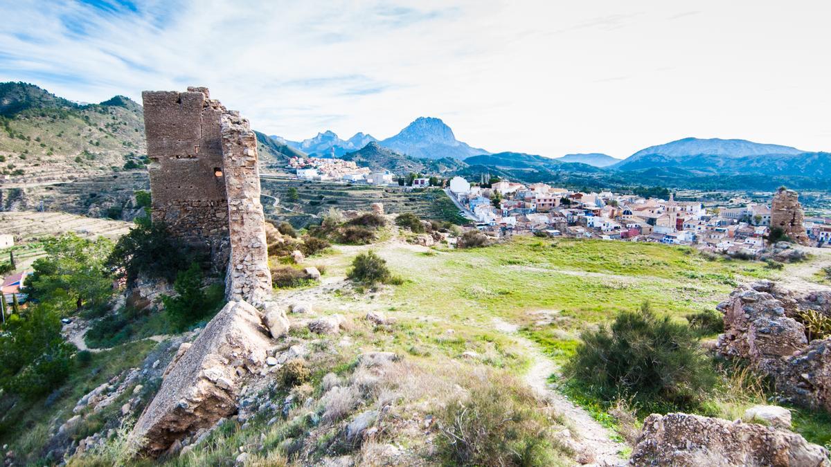 Vistas panorámicas de Relleu.