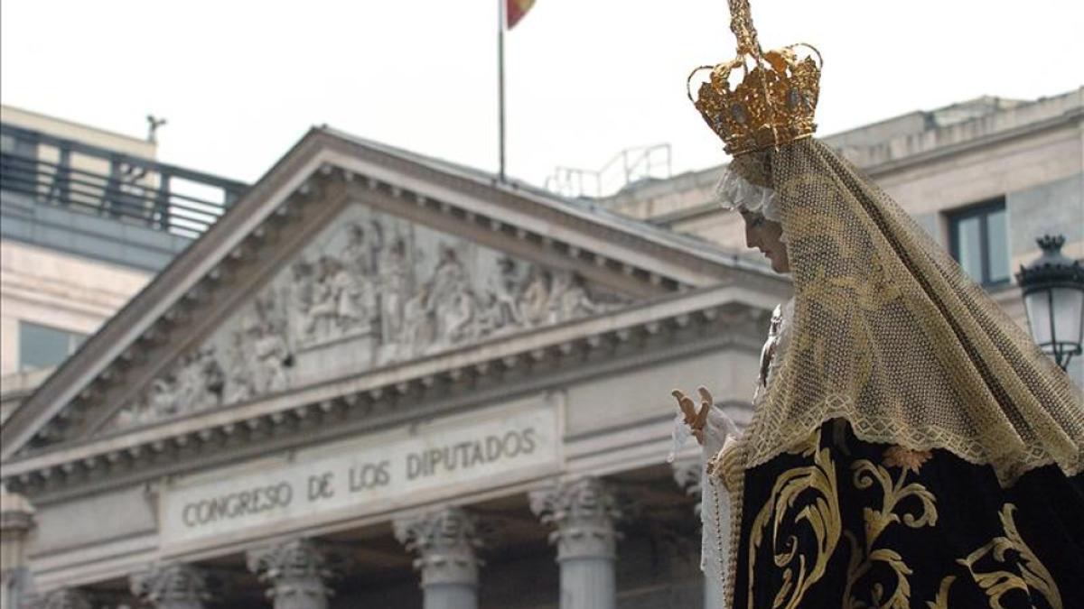 Solo hay una procesión programada para el Lunes Santo en Madrid