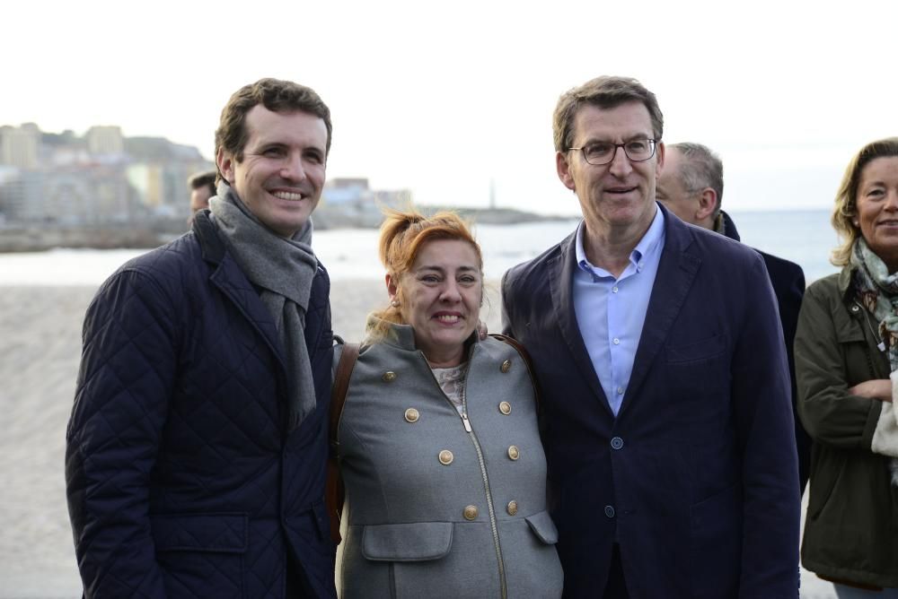 Visita de Pablo Casado a A Coruña