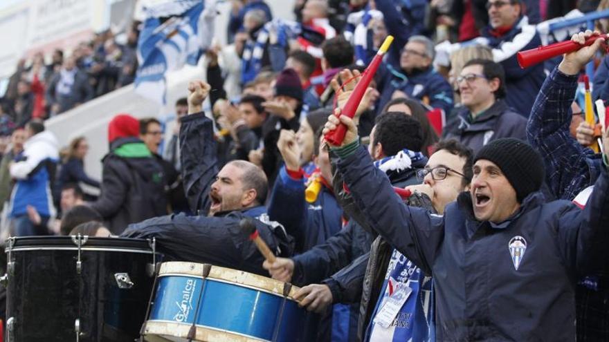 La afición del Alcoyano