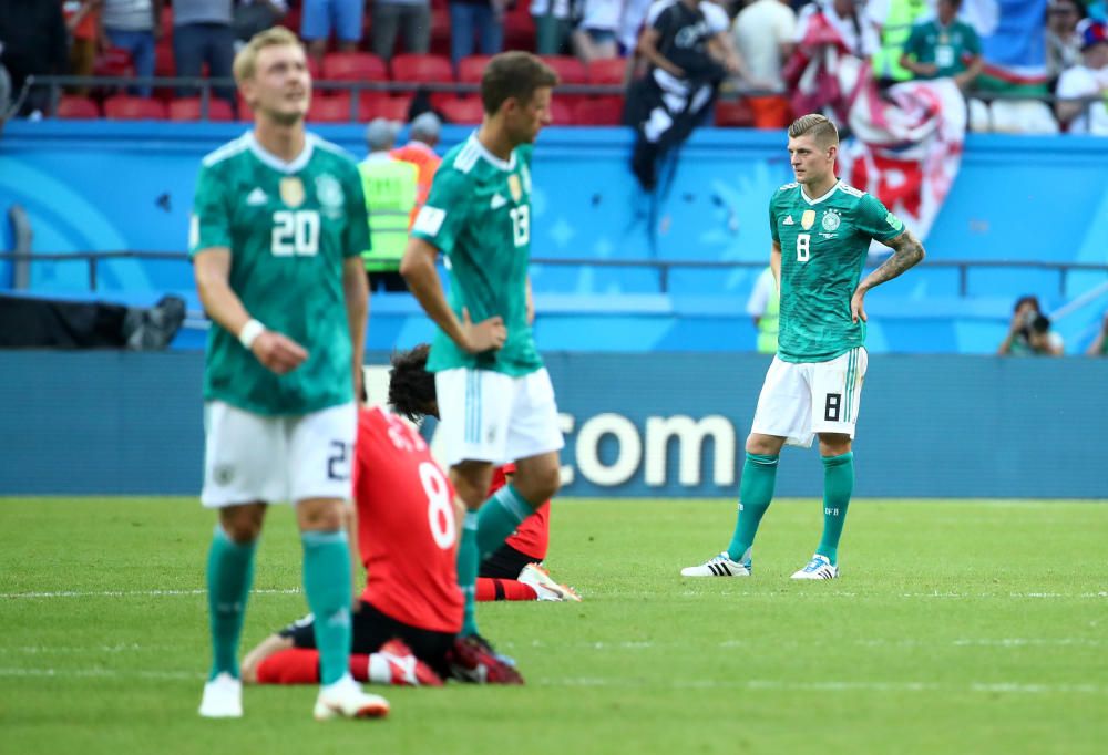 Històrica eliminació de la selecció alemanya
