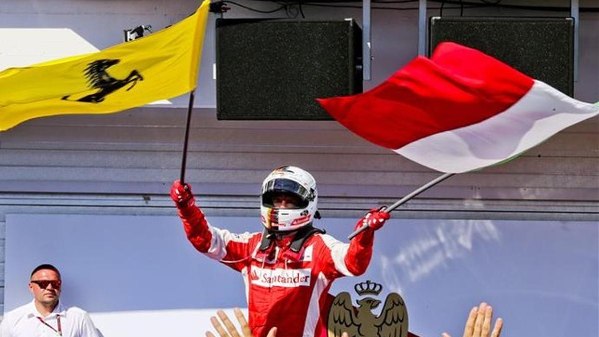 Vettel fue el ganador del GP de Hungría