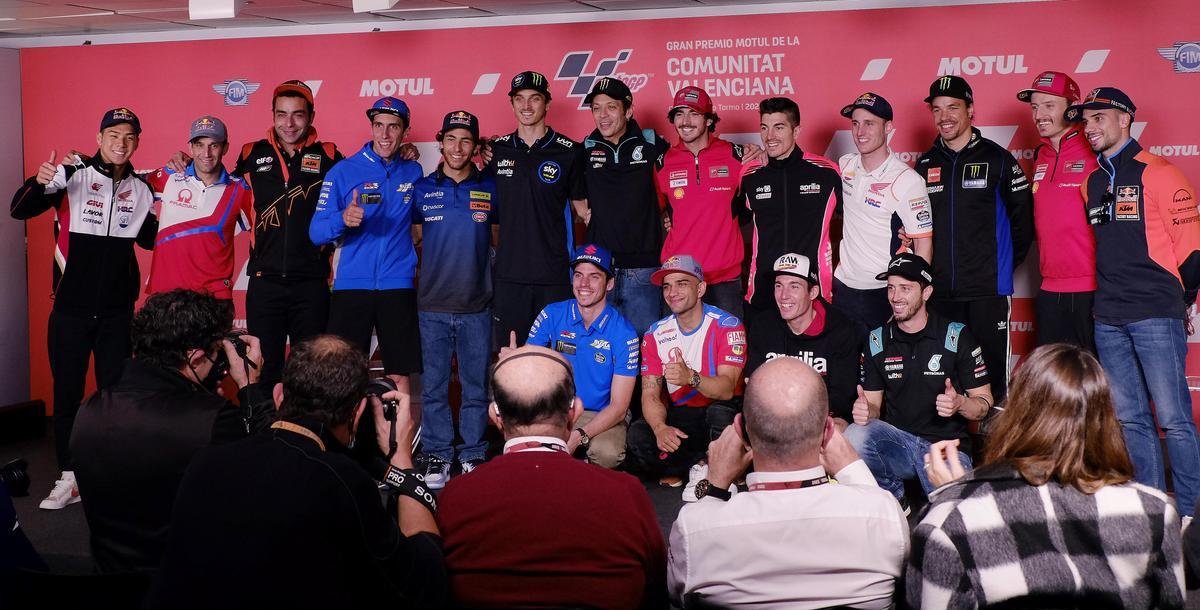 Valentino Rossi se despide en Valencia