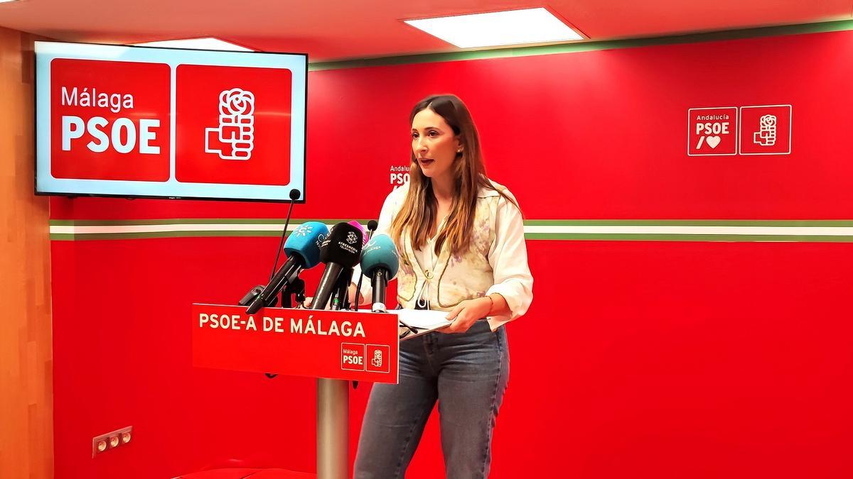 Mari Nieves Ramírez, portavoz del PSOE de Torrox.