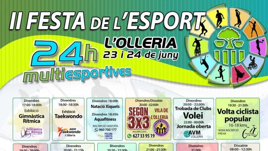 L’Olleria celebra la II Festa de l’Esport con actividades para todo el público