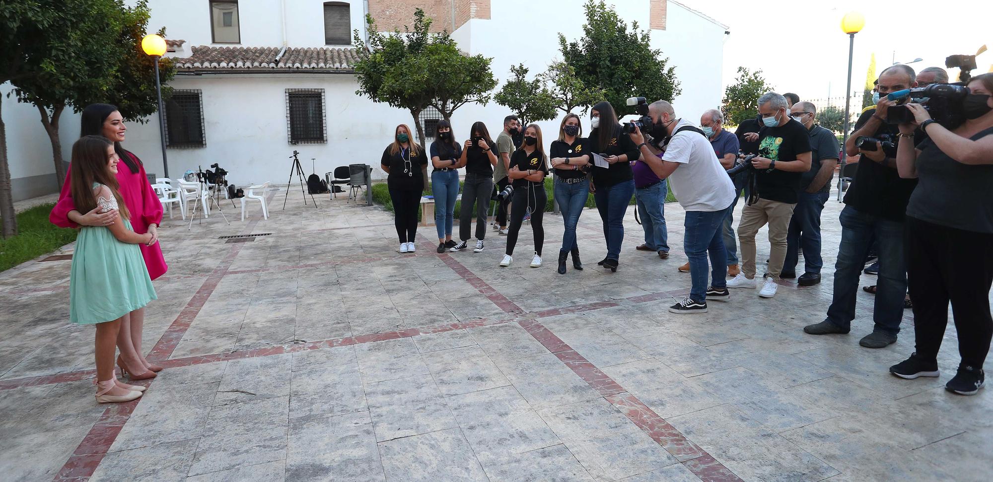 Primera aparición de las candidatas a falleras mayores de València 2022