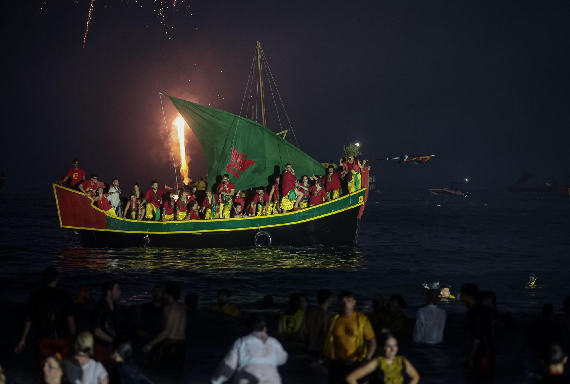 Desembarco moro en las fiestas de La Vila Joiosa