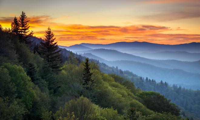 Smoky Mountains, Estados Unidos