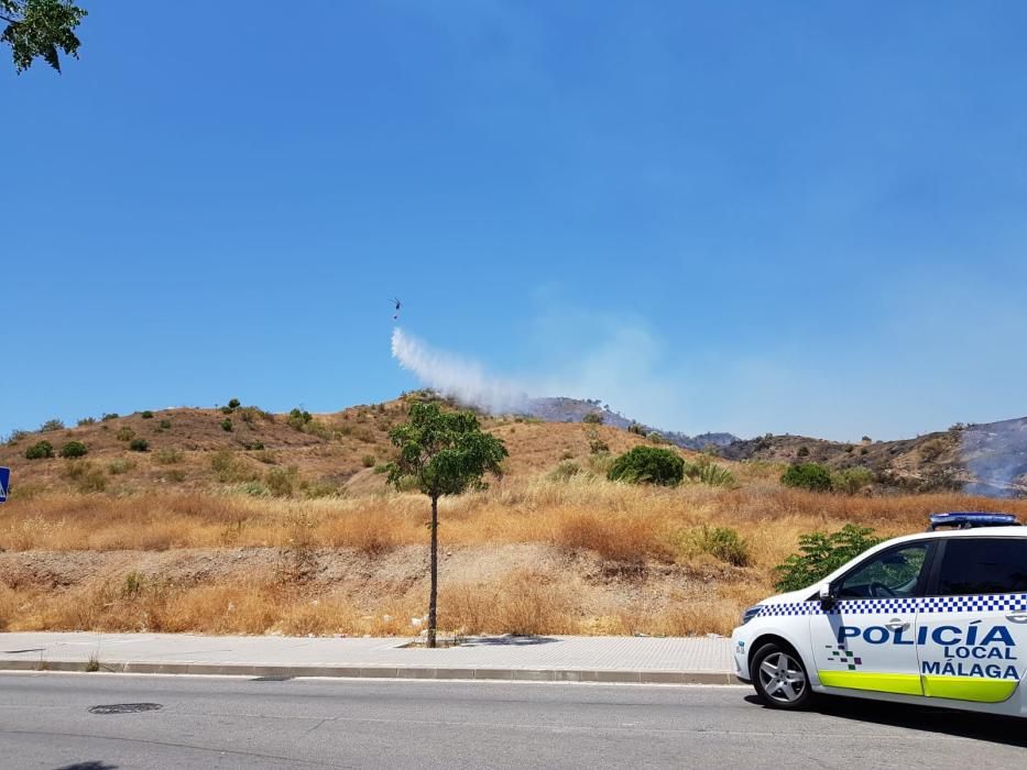 Declarado un incendio forestal en Monte Coronado