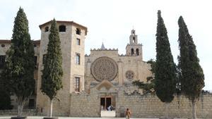 Plano General de la fachada del Monasterio de Sant Cugat