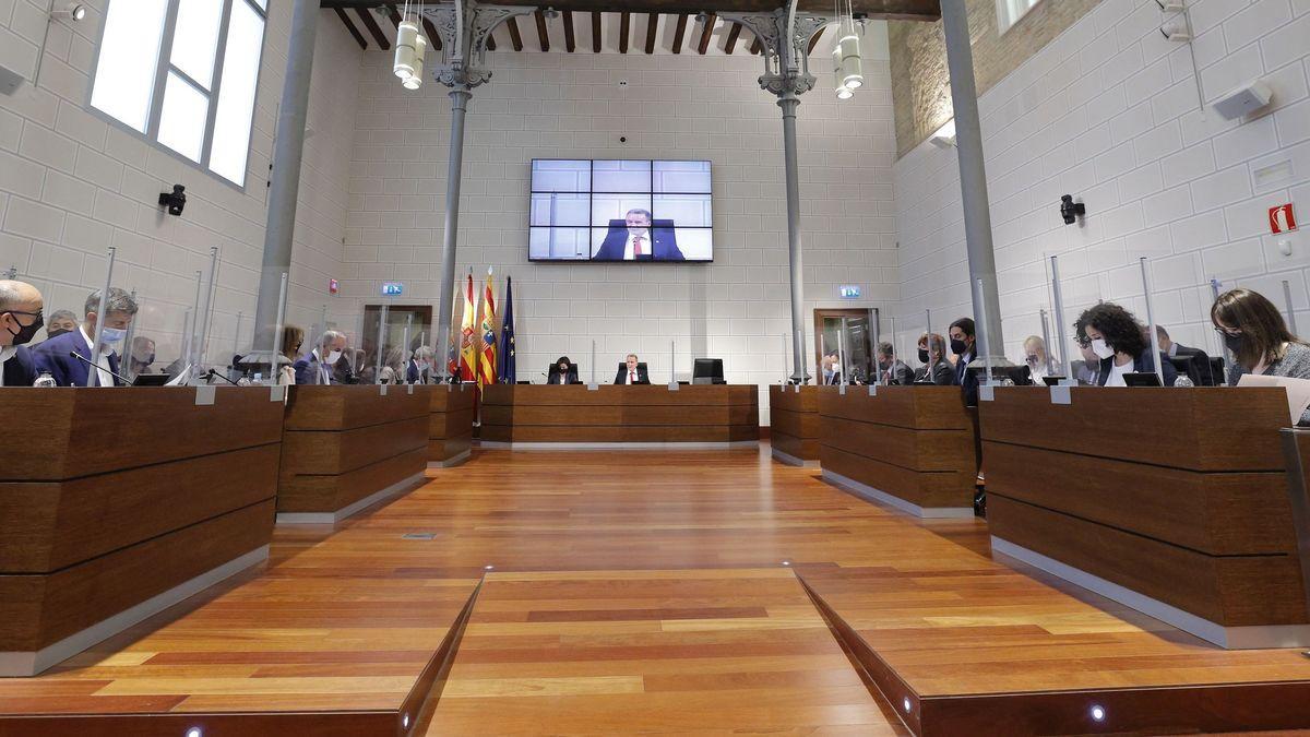 El plan de ayudas de 28,5 millones se aprobó en el pleno de la Diputación Provincial de Zaragoza