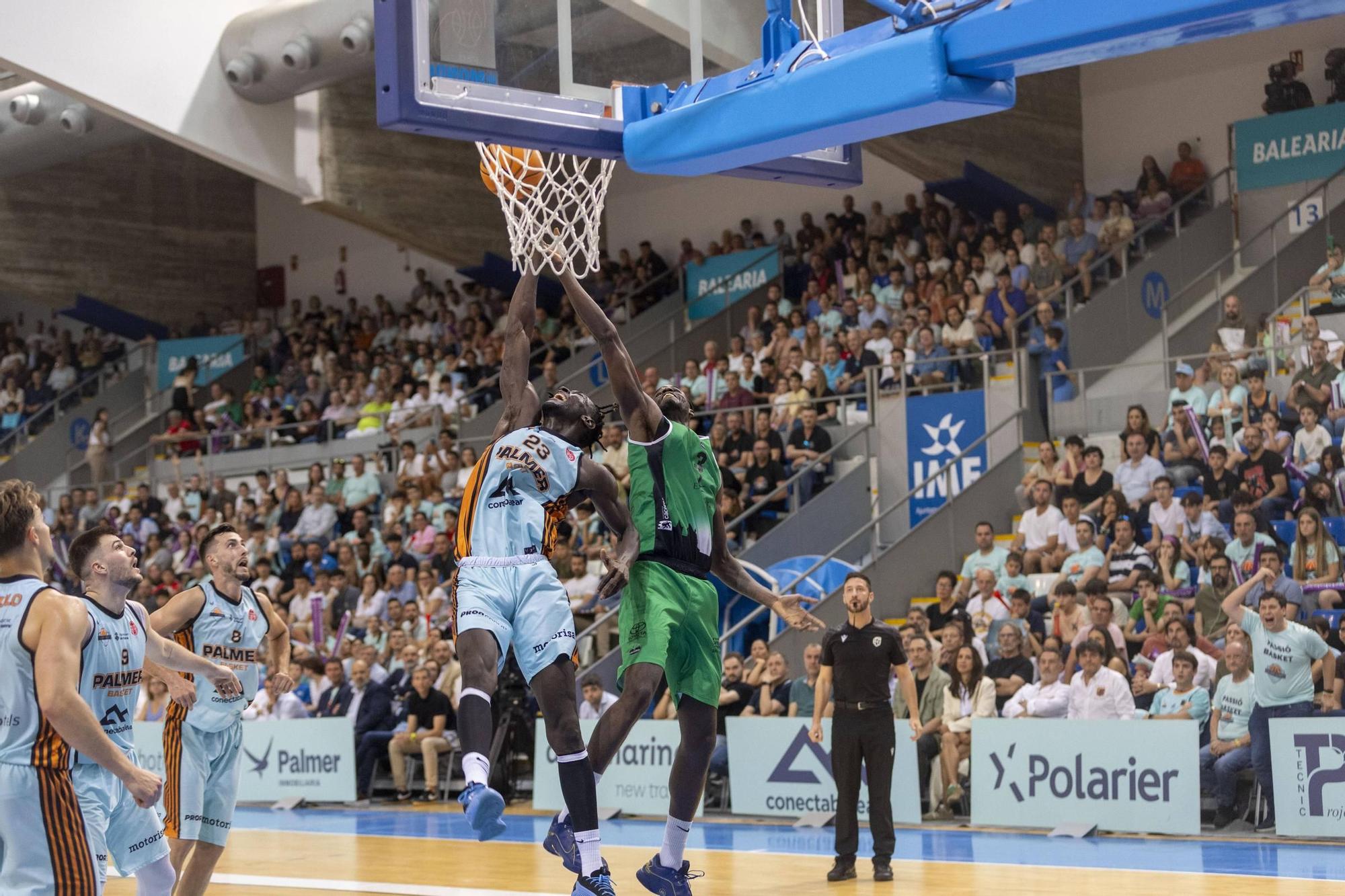 Así ha sido la fiesta del Palmer Basket Mallorca Palma tras ascender a Primera FEB