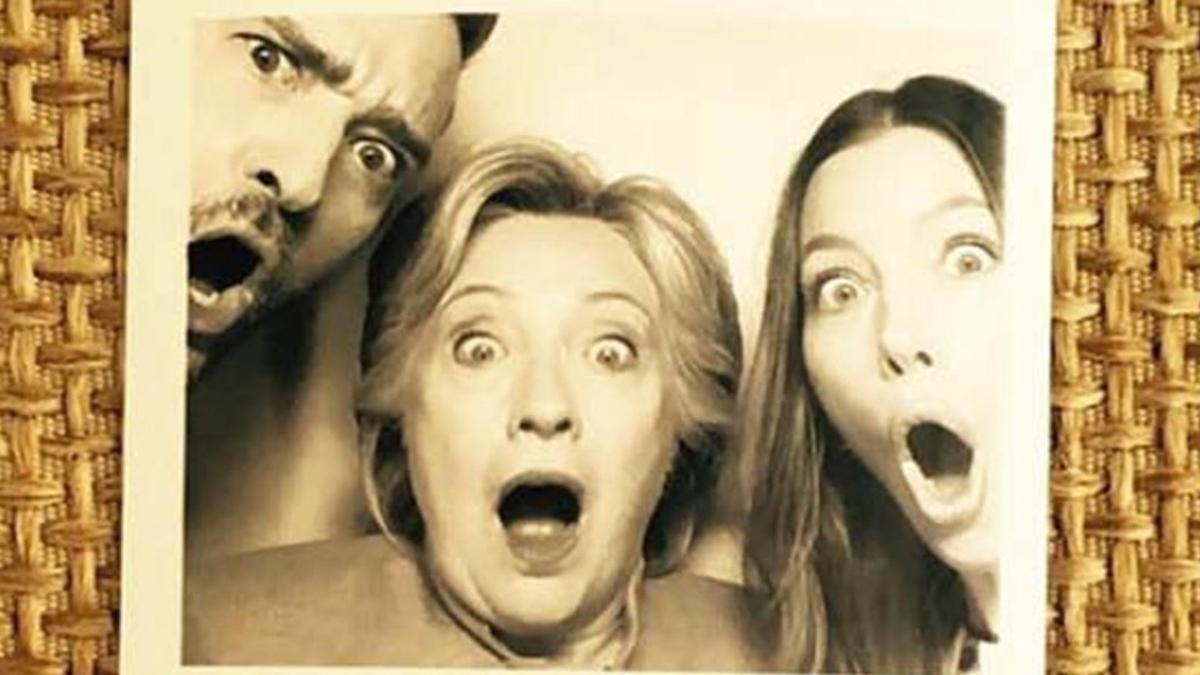 Timberlake, Clinton y Biel.