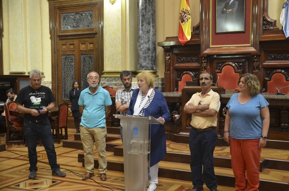 Participantes en ''Vacaciones en Paz'' en María Pita