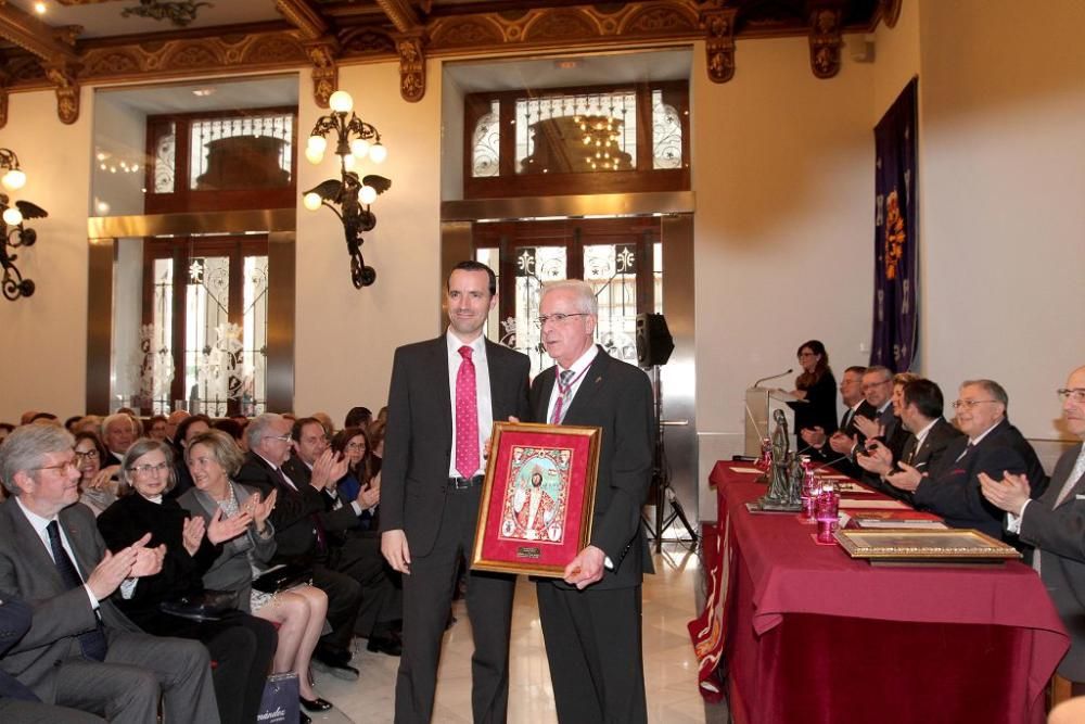 Proclamación y entrega de premios al Procesionista del Año de la Semana Santa de Cartagena