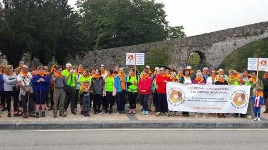 Marcha solidaria hasta Covadonga