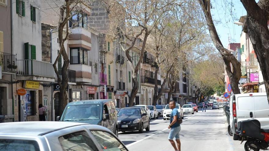 Aspecto actual de la Avinguda del Torrent.