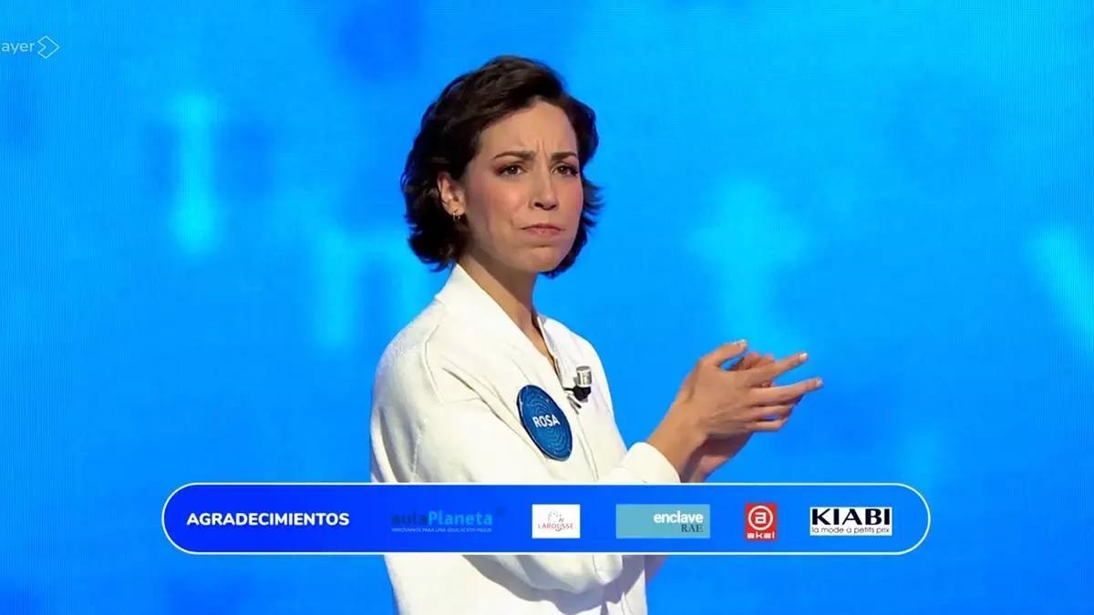 El error garrafal de Rosa que pone en bandeja el rosco de Pasapalabra a Manu: "Fallo de concentración"
