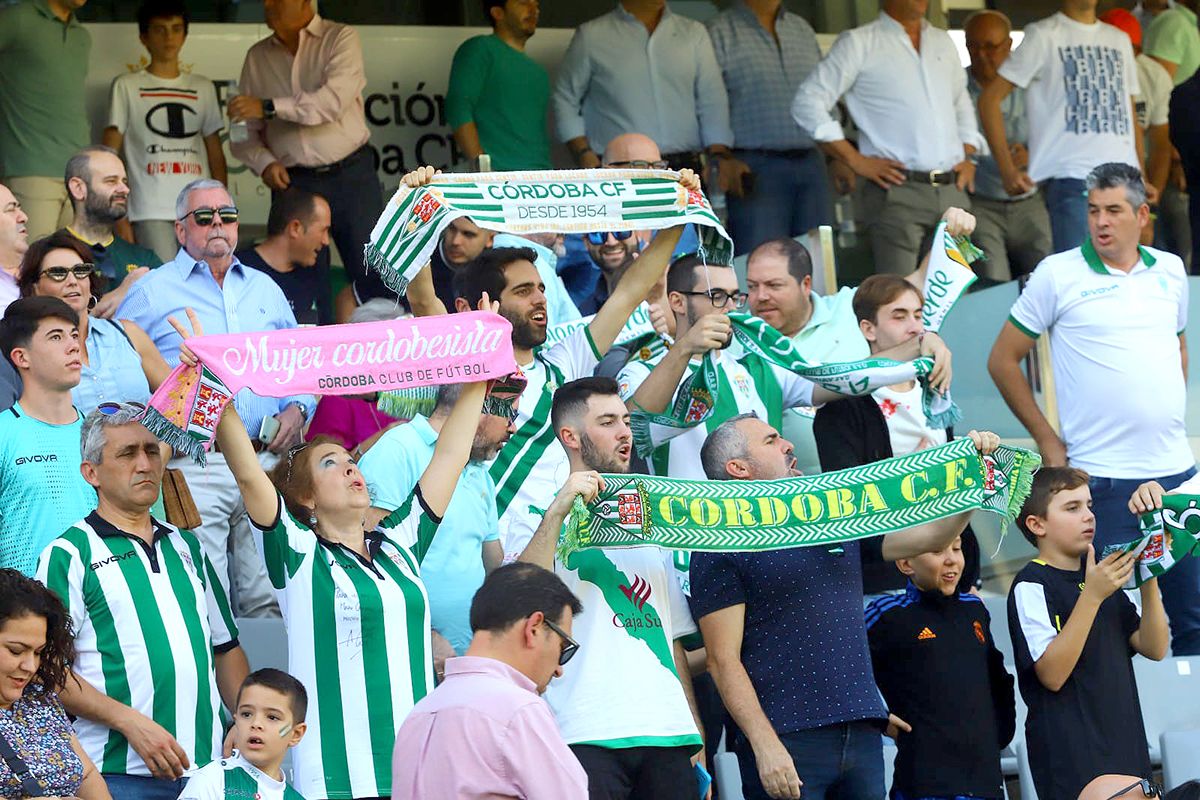 Las imágenes de la afición del Córdoba CF - Talavera