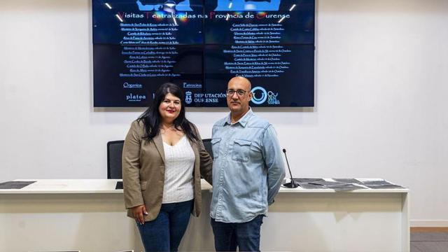 Patricia Torres y José Ramón Nóvoa, en la presentación.  | // FDV