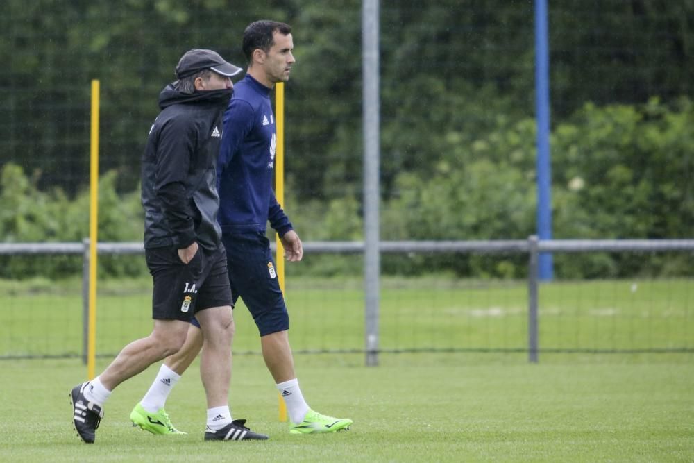 Entrenamiento del Oviedo