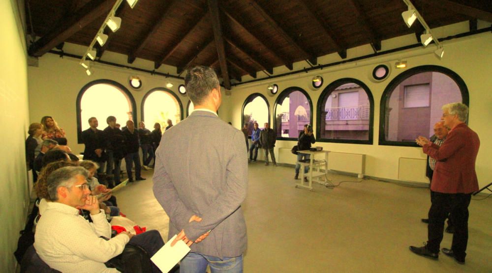 Inauguració de l'exposició fotogràfica de la història del Club de Vela