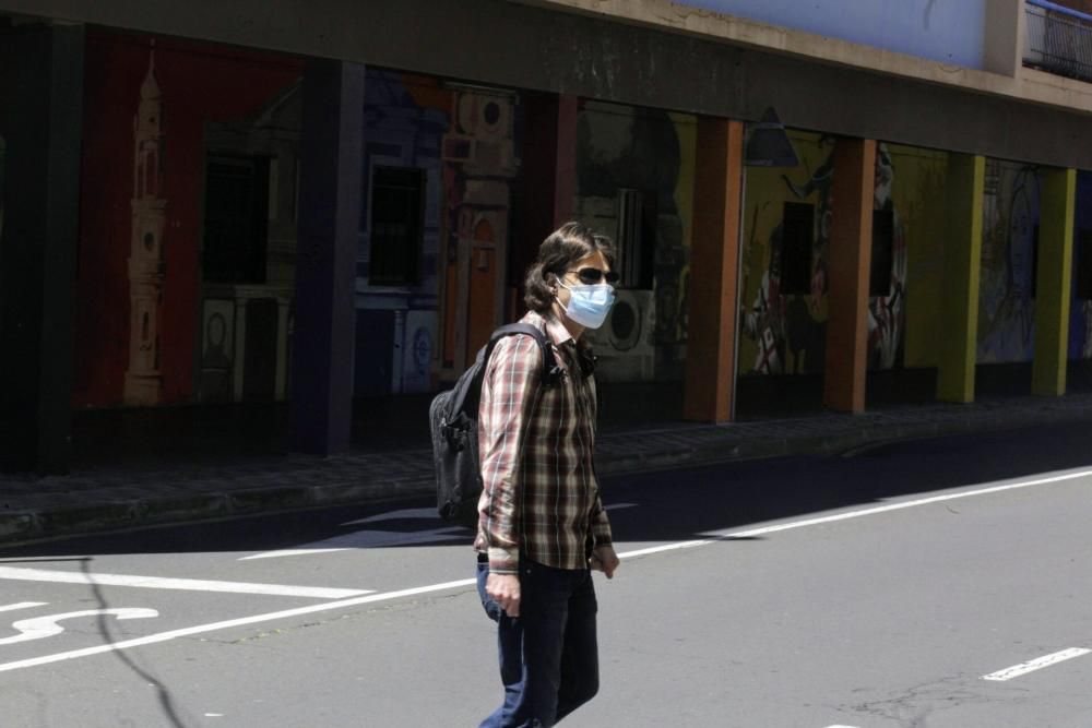 Paseo por La Laguna en desescalada.