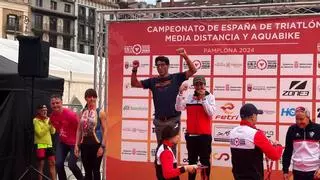 Pepa García, campeona de España de Aquabike