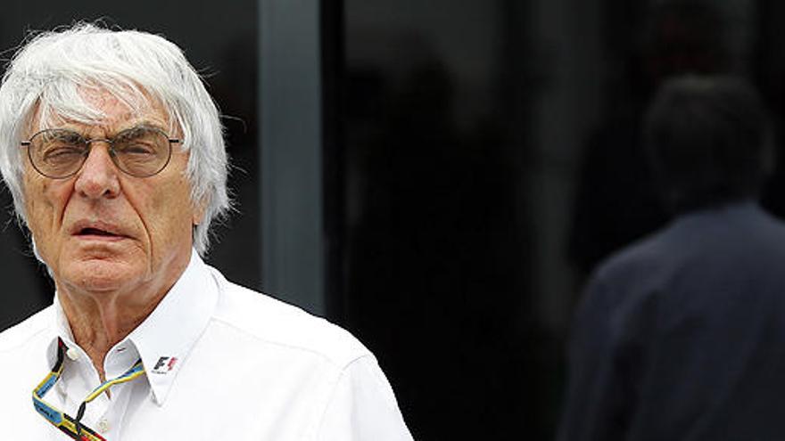 Bernie Ecclestone.