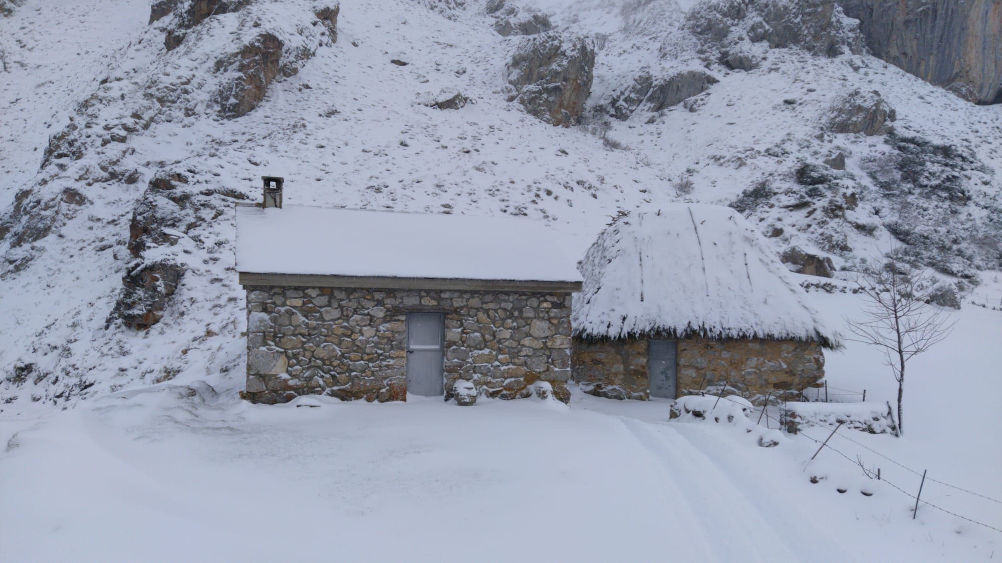 Primeras nieves en Asturias: de Covadonga a Tineo